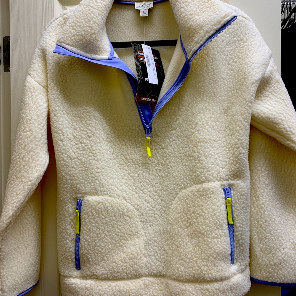 JCrew Fleece Pull over